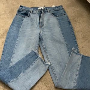 Abercrombie High Rise Mom Jeans